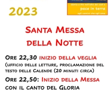 Natale 2023: Santa Messa della notte