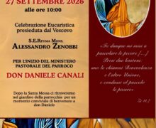 Celebrazione per l’inizio del ministero pastorale di Don Daniele Canali
