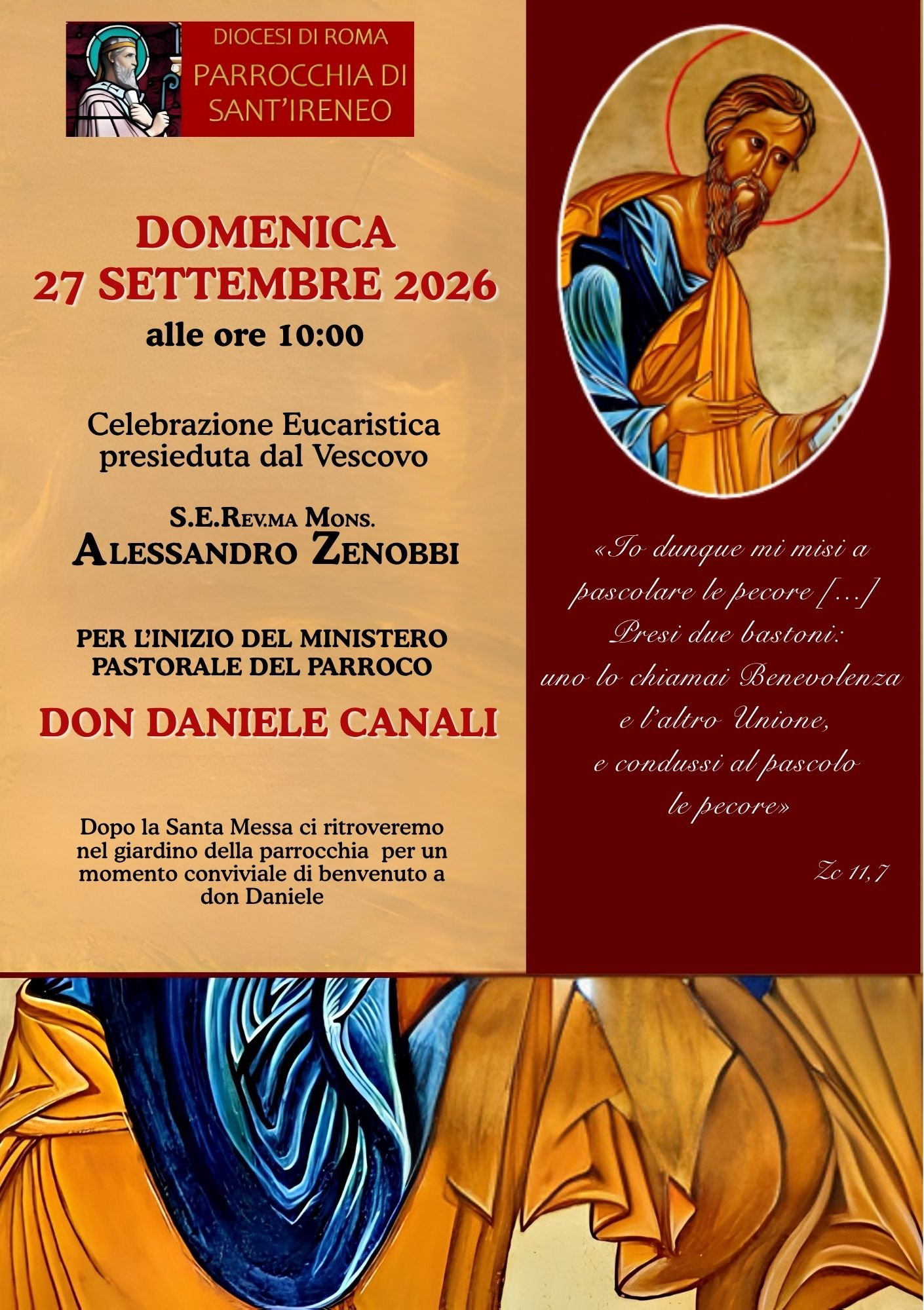 Inizio del ministero pastorale