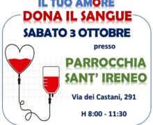 Giornata della Donazione del Sangue – In via eccezionale di sabato